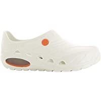 Oxypas OxyvaJ3601wht Oxyva - Zuecos cómodos- sin cordones- con antideslizante SRC- blancos- talla 35-36